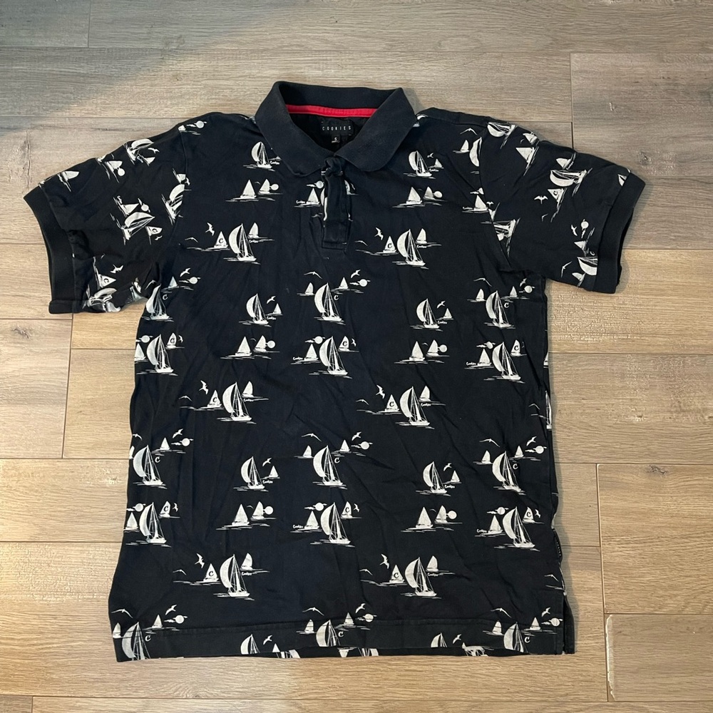 Cookies Polo with Sailboats